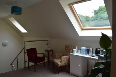 Tea and coffee area
